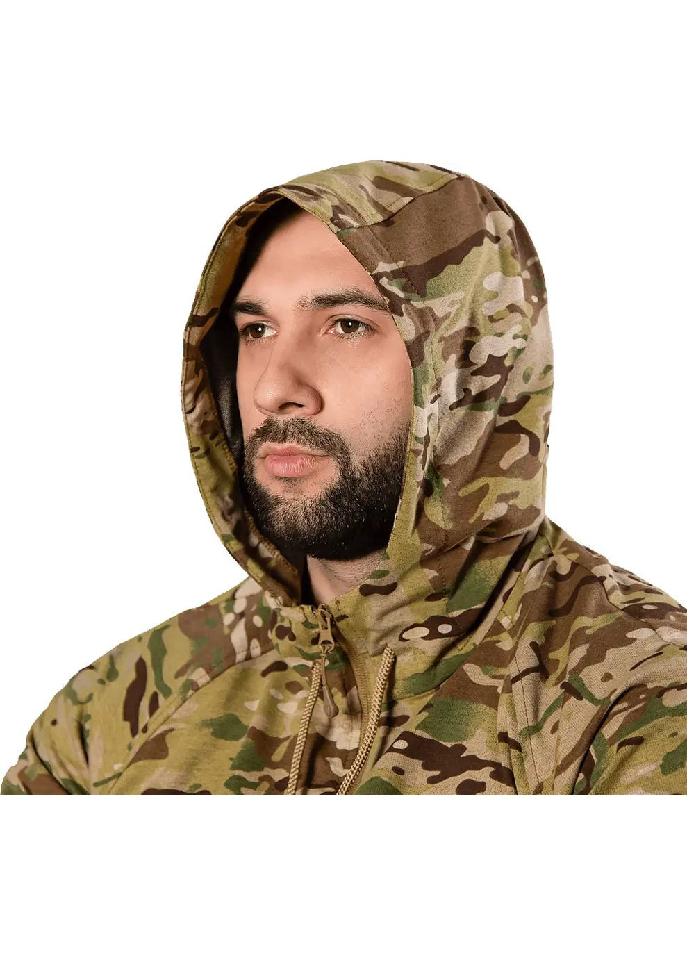 Комбинированный демисезонный костюм fitpro zip t camo Camotec