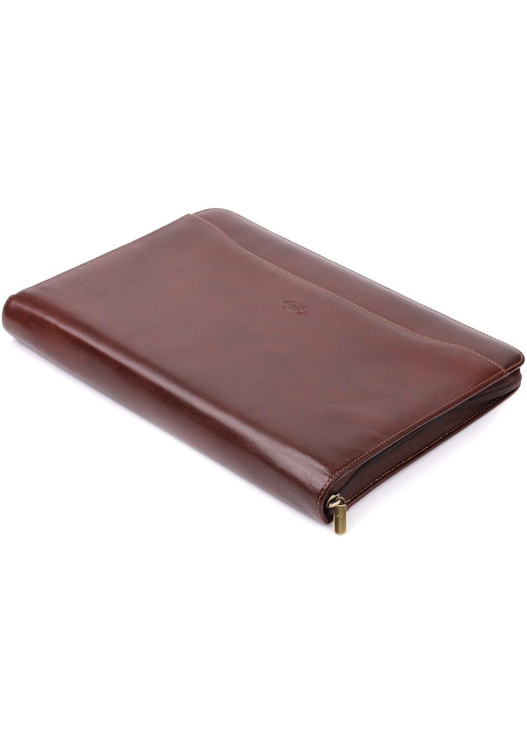 Папка з блокнотом із гладкої натуральної шкіри 20849_1 (1278L moro) Коричнева Tony Perotti (361401099)