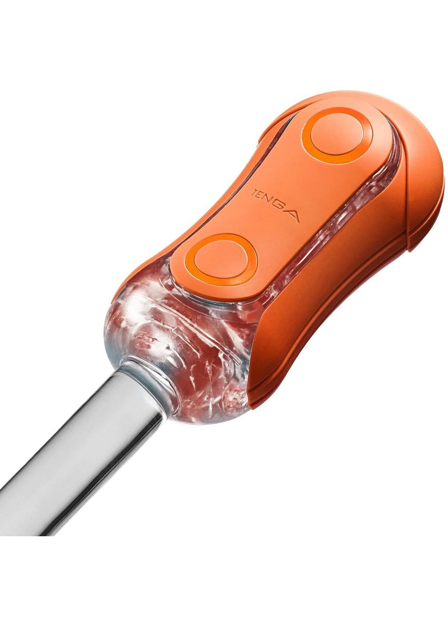 Мастурбатор Flip Orb — Sunset Orange, с изменяемым сжатием, со стимулирующими шариками внутри Tenga (315149418)