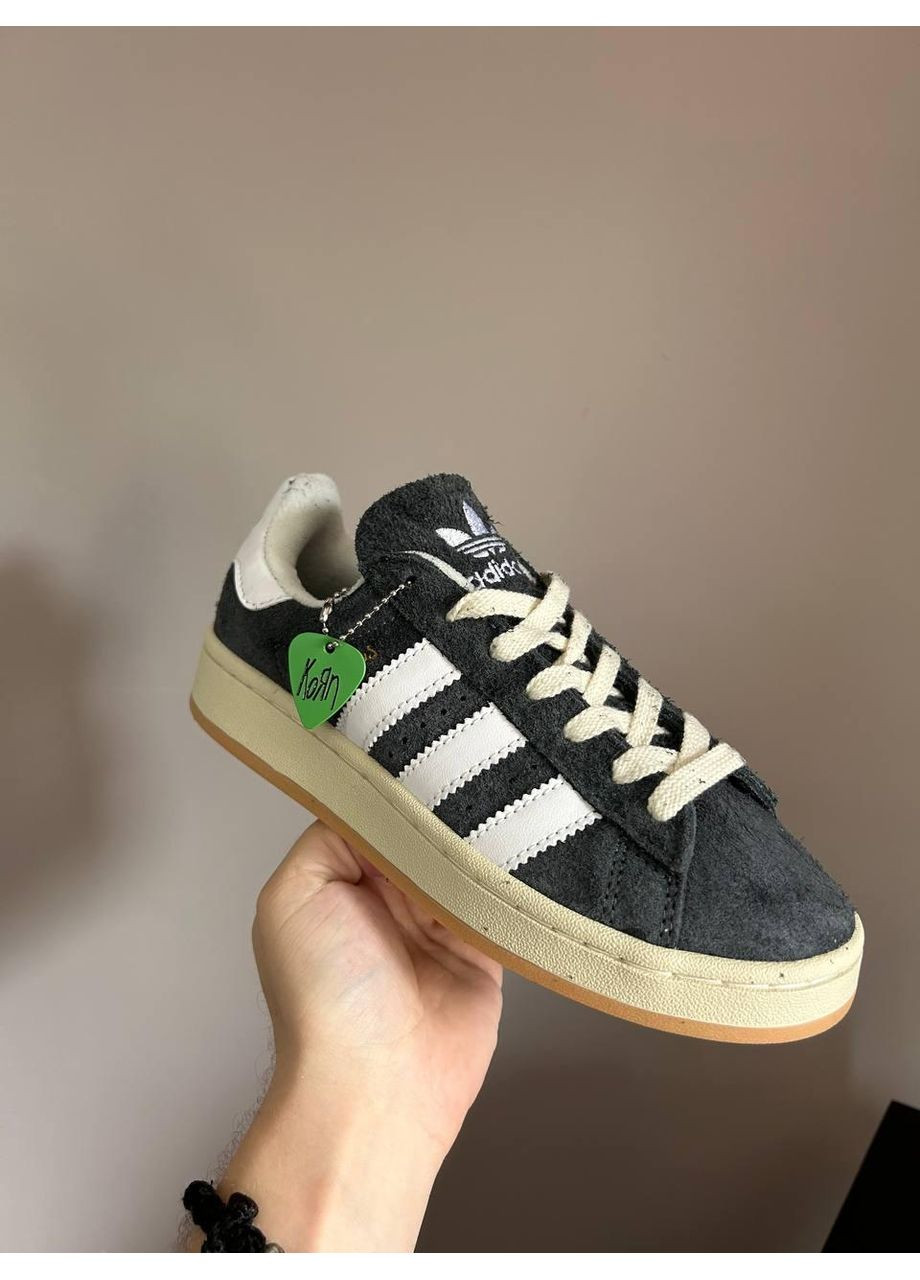 КРОСІВКИ ЖІНОЧІ ADIDAS CAMPUS KORN GREY PART II АДІДАС КАМПУС No Brand сірі демісезони (367176209)