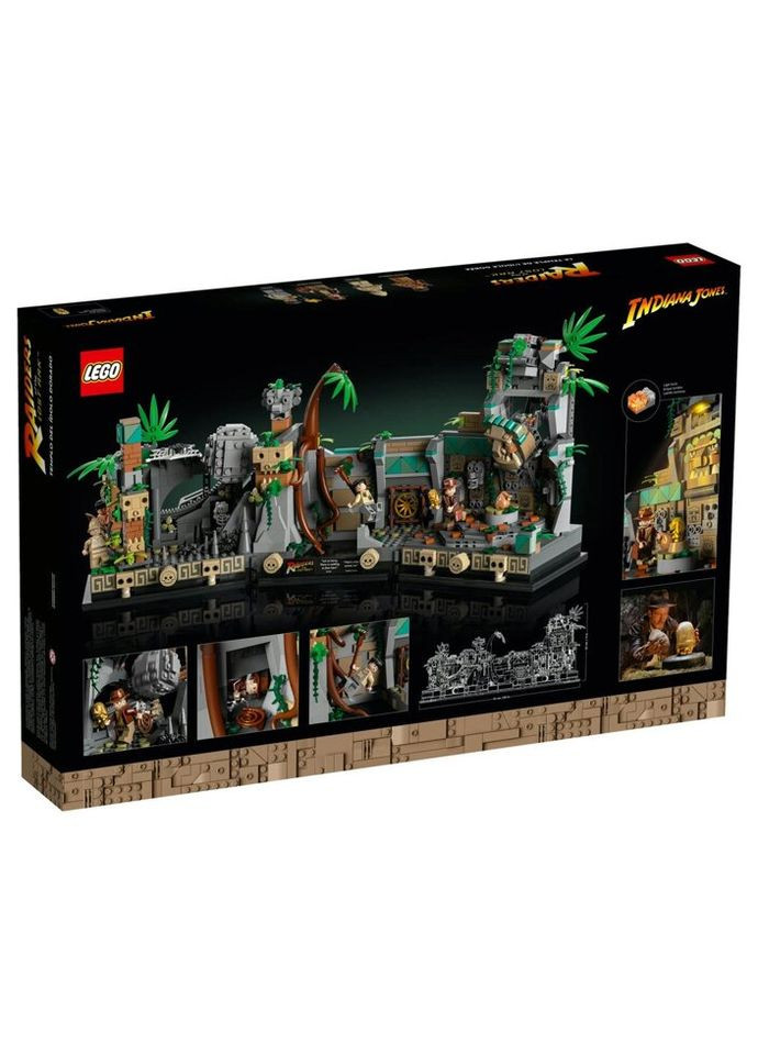 Конструктор Indiana Jones Храм Золотого Идола 1545 деталей (77015) Lego (281425545)