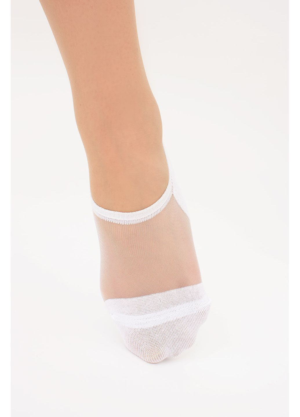 Білі жіночі короткі шкарпетки Giulia однотонні (351854101)