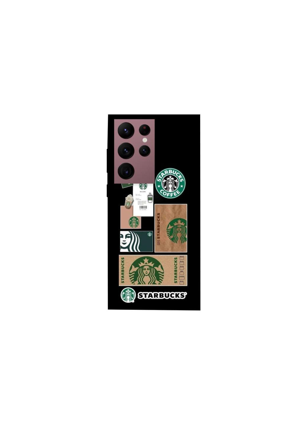 Чехол на Samsung Galaxy S22 Ultra Starbucks coffee Frontalka (355318532)