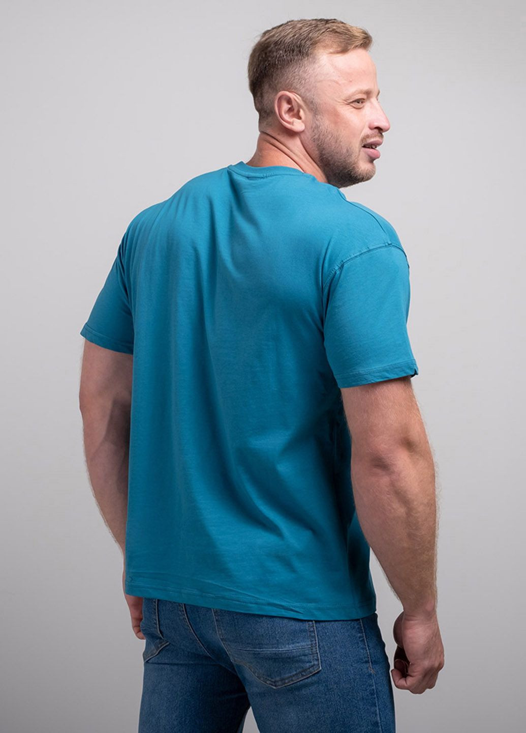 Бирюзовая футболка Power