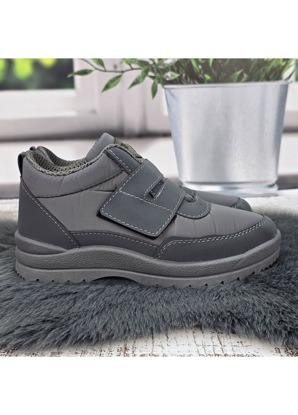 Зимние кроссовки женские зимние кредо на меху Kredo тканевые