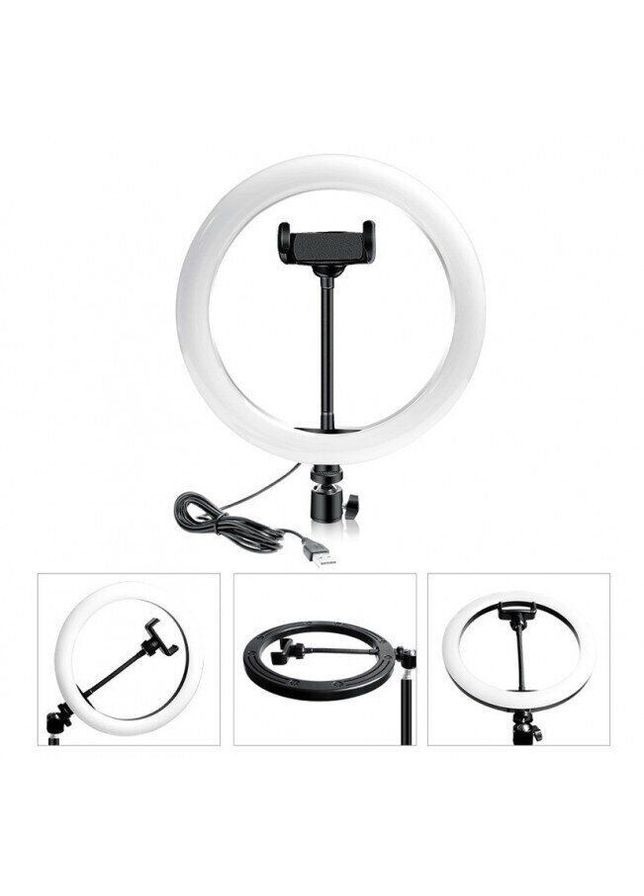 Кільцева світлодіодна кольорова лампа RGB LED MJ33 Набір блогера селфі кільце зі штативом Мультиколор Ring Light (315341772)