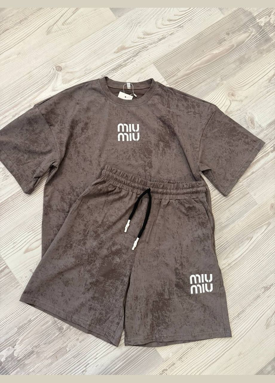 Трикотажный костюм с шортами Osoblyva (338237341)