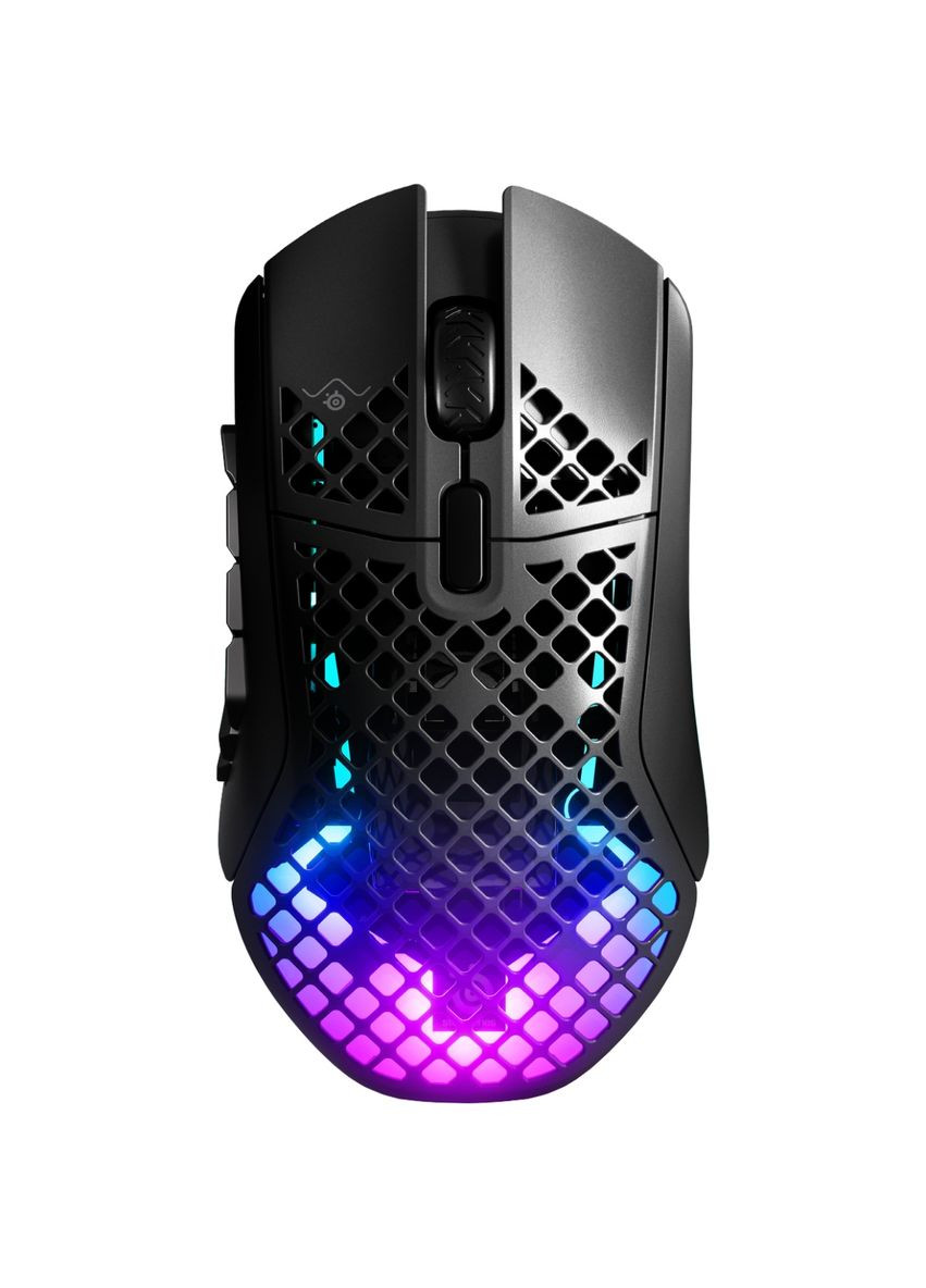 Мишка Aerox 9 Wireless RGB, 18000dpi., 18кн. Black SteelSeries (315799296)