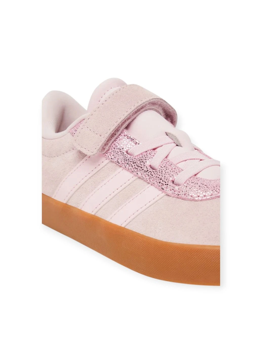 Розовые всесезонные кроссовки vl court 3.0 adidas