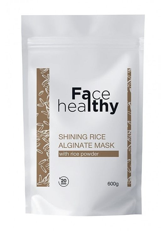 Альгинатная маска с рисовой пудрой (дой-пак) Shining Rice Alginate Mask 600g Falthy (369106986)