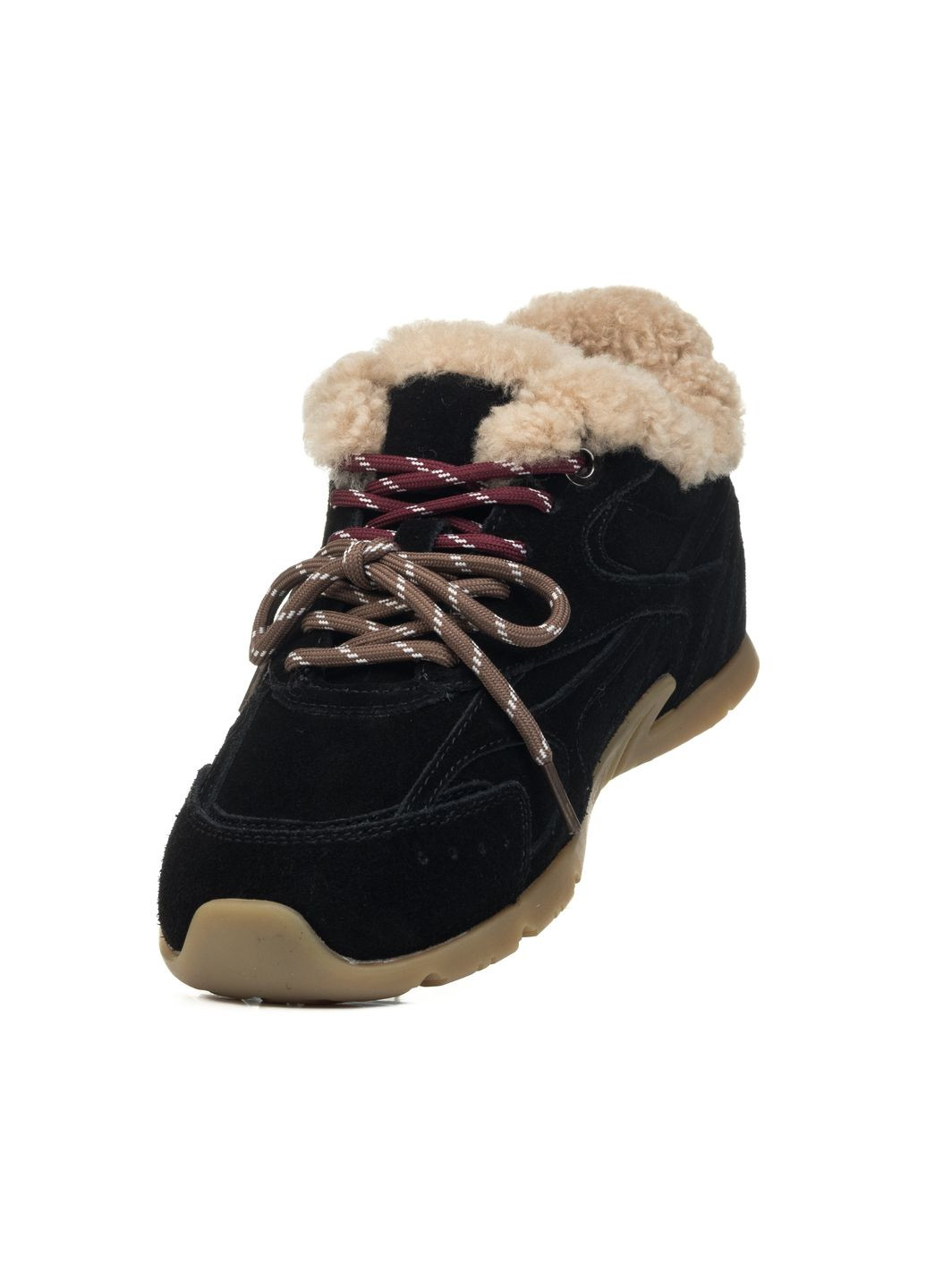 Кроссовки (2044Ц) Marigo чёрные зима (363134327)