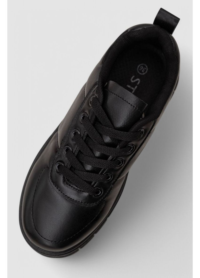 Кроссовки женские Демисезонные Sport Line чёрные демисезоны (356078706)