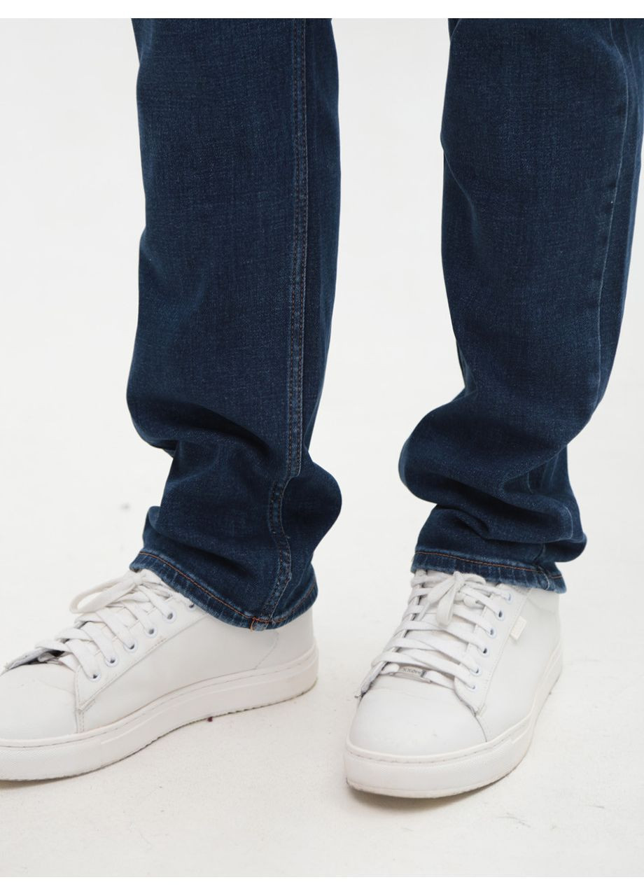 Джинси чоловічі темно-сині прямі великий розмір FRANCO BENUSSI Пряма (357262968)