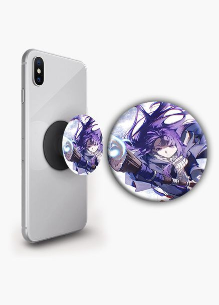 Держатель для телефона PopSockets Аниме Фрирен, провожающий в последний путь #01 Черный No Brand (304503910)