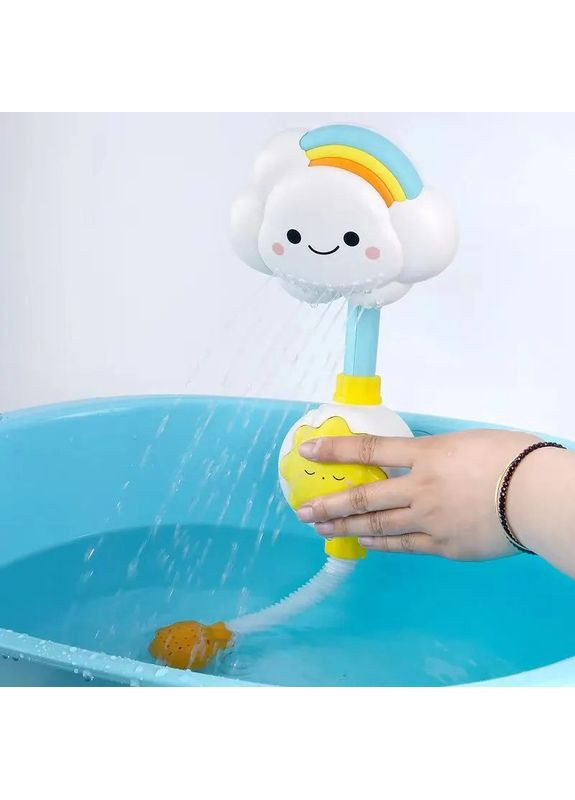 Игрушка для ванной душ в форме тучки, радуги и божьей коровки Fun Game (366027193)