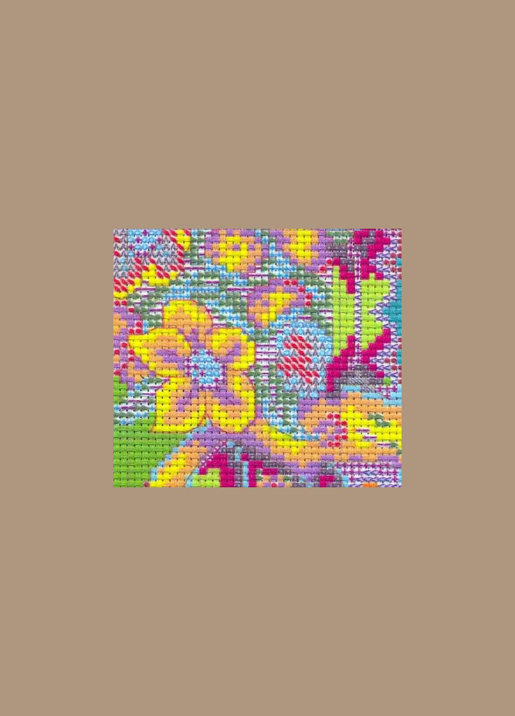 Набор для вышивания по нанесённой на канву схеме "The vase on the shelf". AIDA 14CT printed, 36*43см Joy Sunday (313614250)