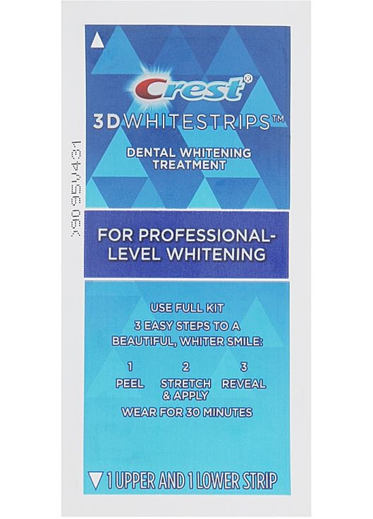Відбілювальні смужки для зубів, без коробки 3D Whitestrips Professional Effects 1шт (285603-138357) Crest (368602458)