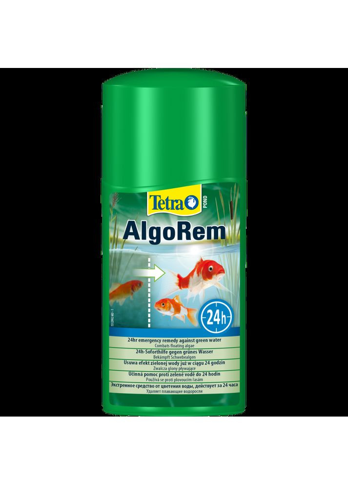 Средство Pond AlgoRem для борьбы с мутной зеленой водой в пруду, 250 мл на 5000 л Tetra (355253442)