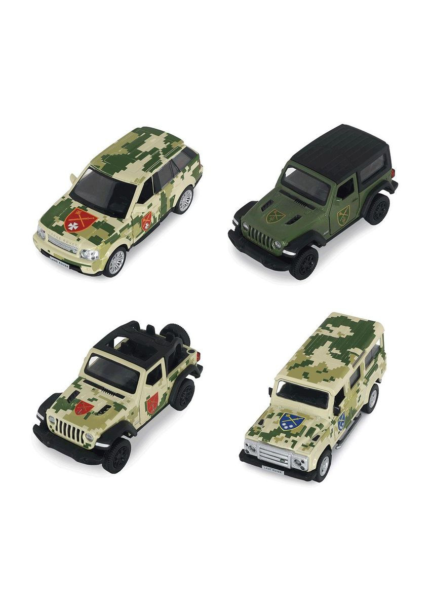 Игрушка Машинка серии Шевроны Героев - Land Rover Defender - ОК Восток (250396UM) TechnoDrive (362438751)