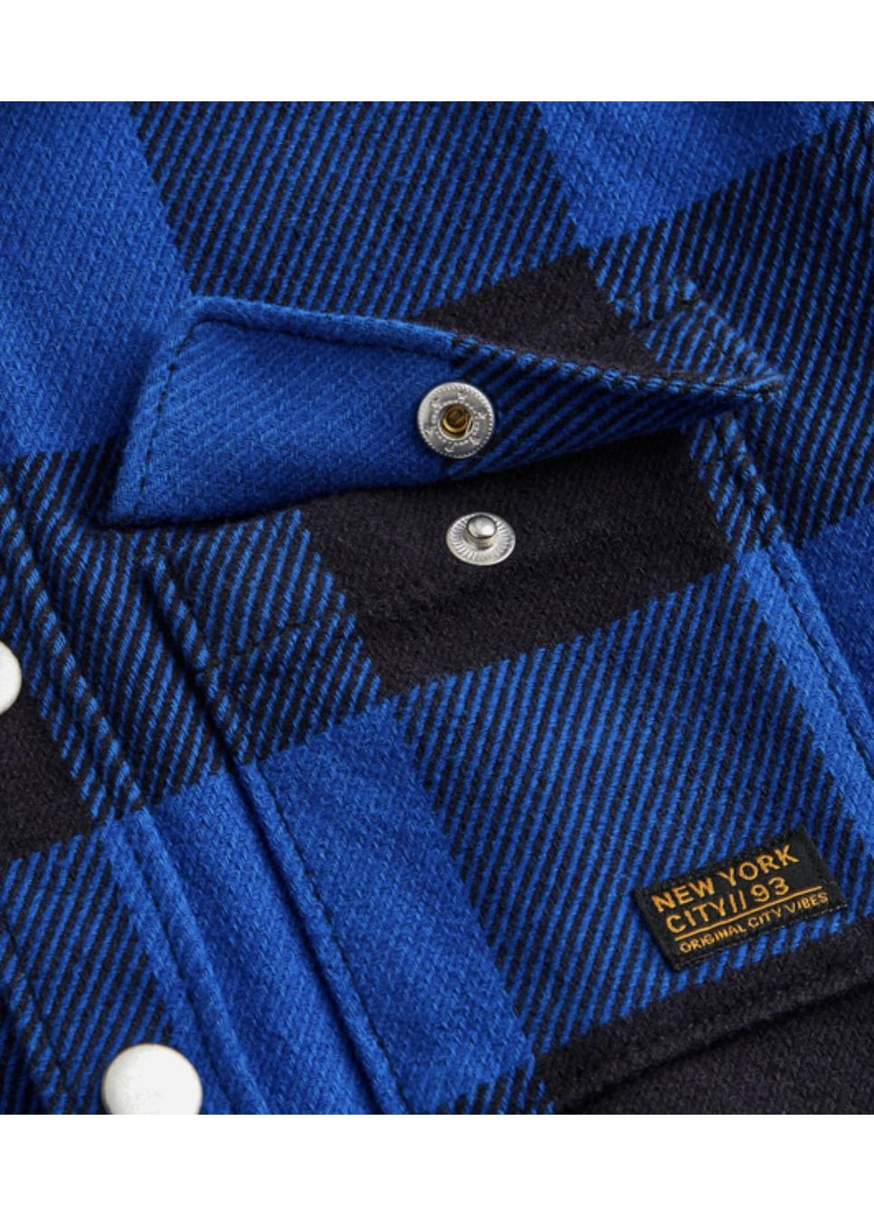 Темно-синя демісезонна куртка сорочка H&M