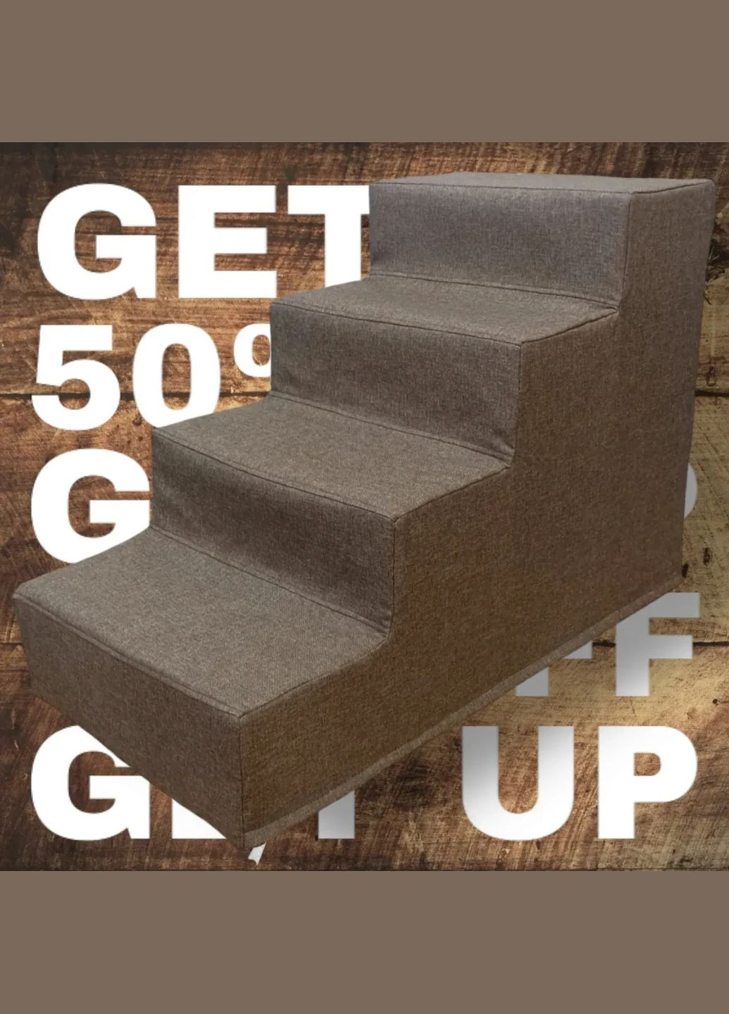 Ступени для собак – безопасный подъем на диван/кровать. Лестницы для собак – идеально для больных и пожилых животных No Brand (342719233)