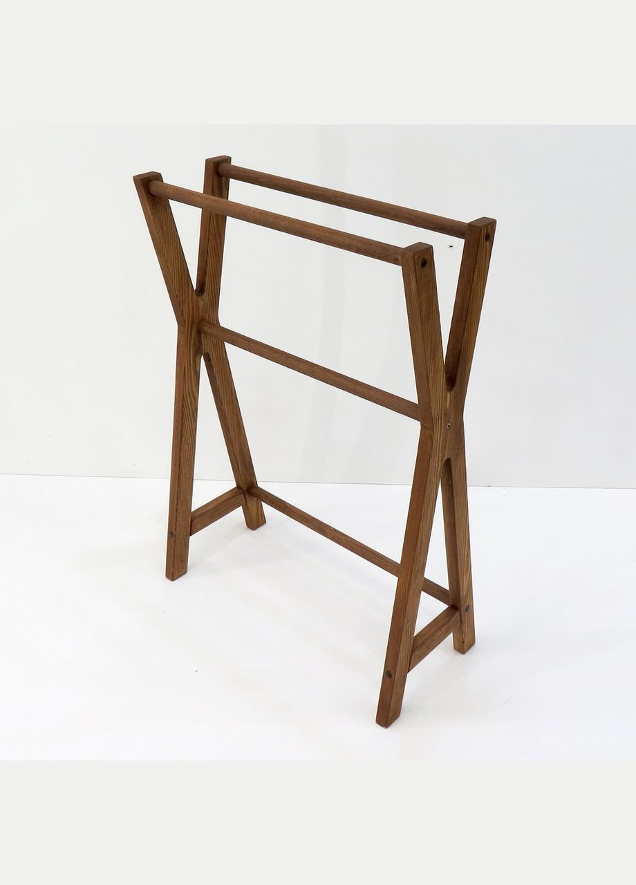 Стійка-вішалка підлогова з дерева Геллерт 60 капучино (СШВ-601509) No Brand (328208951)