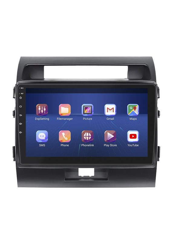 Штатна магнітола для Toyota Land Cruiser 200 Series 2007-2012 екран 10" 4/64Gb 4G Wi-Fi GPS Top 3шт Lesko (336205585)