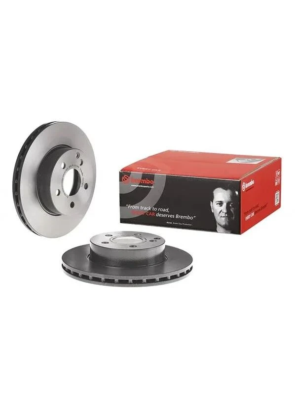 Диск гальмівний ПЕРЕДН MERCEDES C-CLASS (W204) C180, C200 07- 09.A736.11-ua Brembo (366162655)