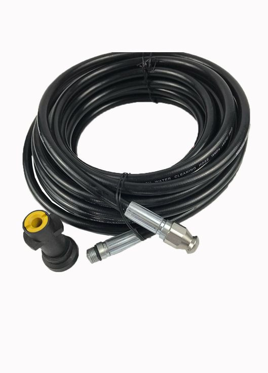 Шланг чистки труб канализации 30 метров для моек KARCHER КЕРХЕР, MAkita, BOSCH и др. моек АВД Parkside (322623810)