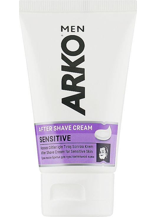 Крем після гоління "Sensitive" Men 50ml (176453-60194) Arko (368640747)