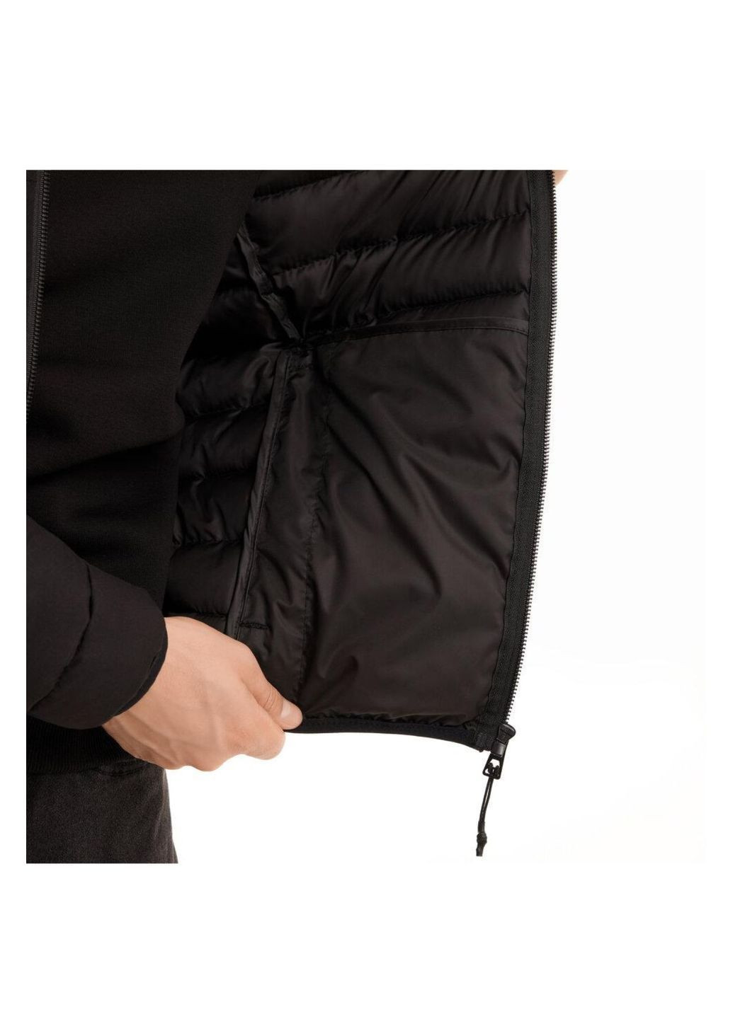 Черная демисезонная стильная мужская куртка No Brand