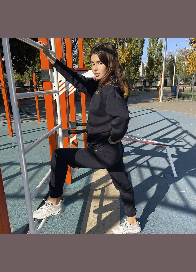 Теплый женский спортивный костюм No Brand (308860250)
