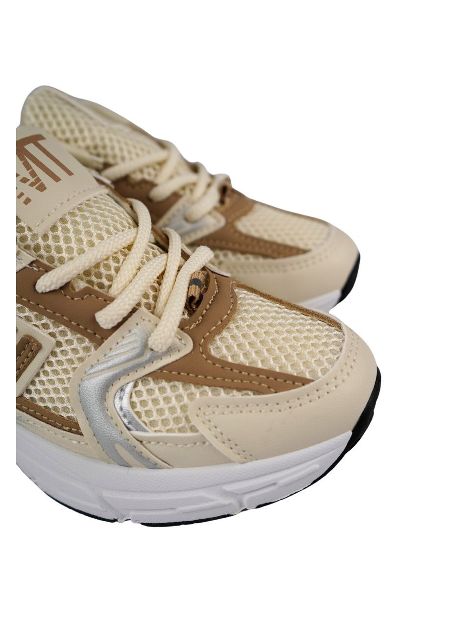 Бежевые демисезонные детские демисезонные кроссовки бежевые (h603) Solas