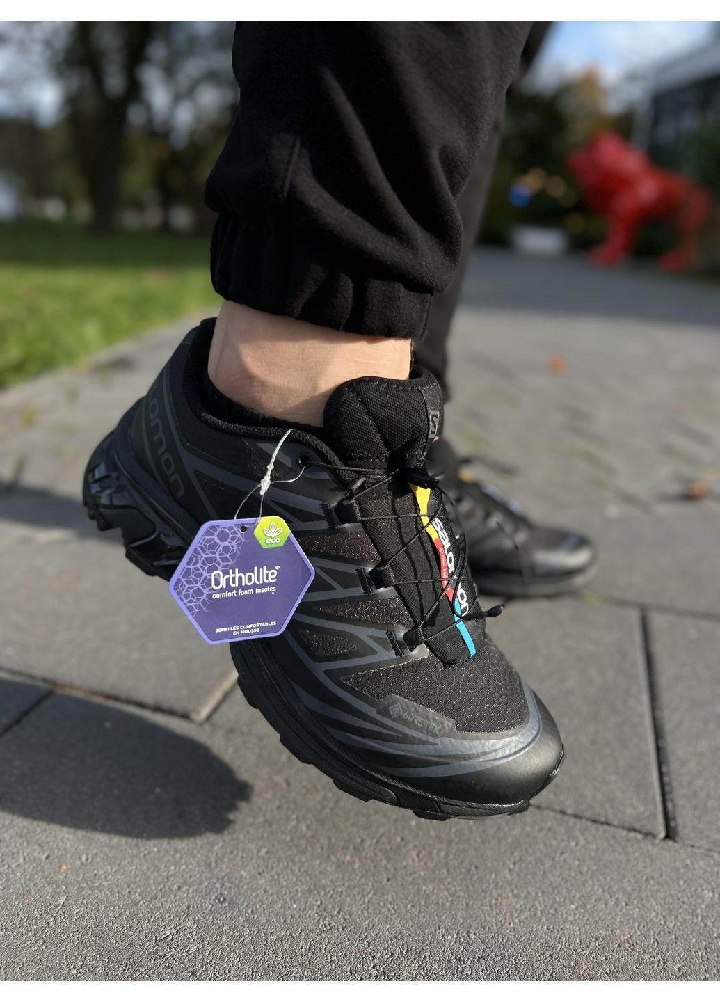 КРОСІВКИ ЖІНОЧІ SALOMON XT-6 GORE-TEX BLACK САЛОМОН XT-6 No Brand чорні демісезони (368870275)