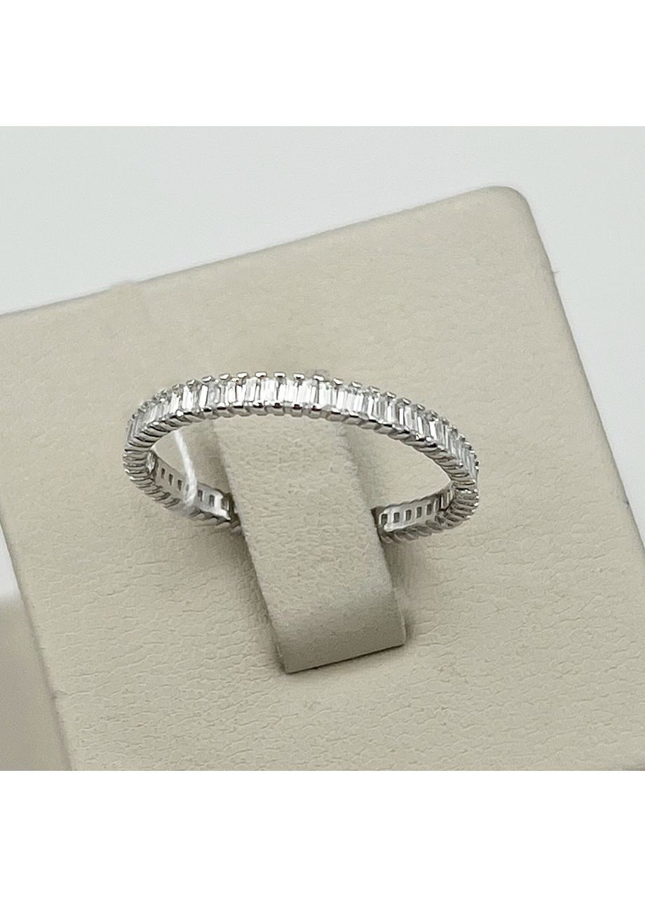 Кольцо серебряное с кубическим цирконием "Дорожка" 17 1,23 г No Brand (370142292)