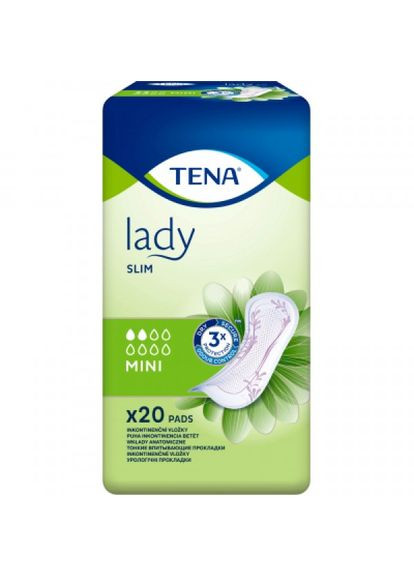 Урологічні прокладки (7322540852486) Tena lady slim mini 20 шт. (268140511)