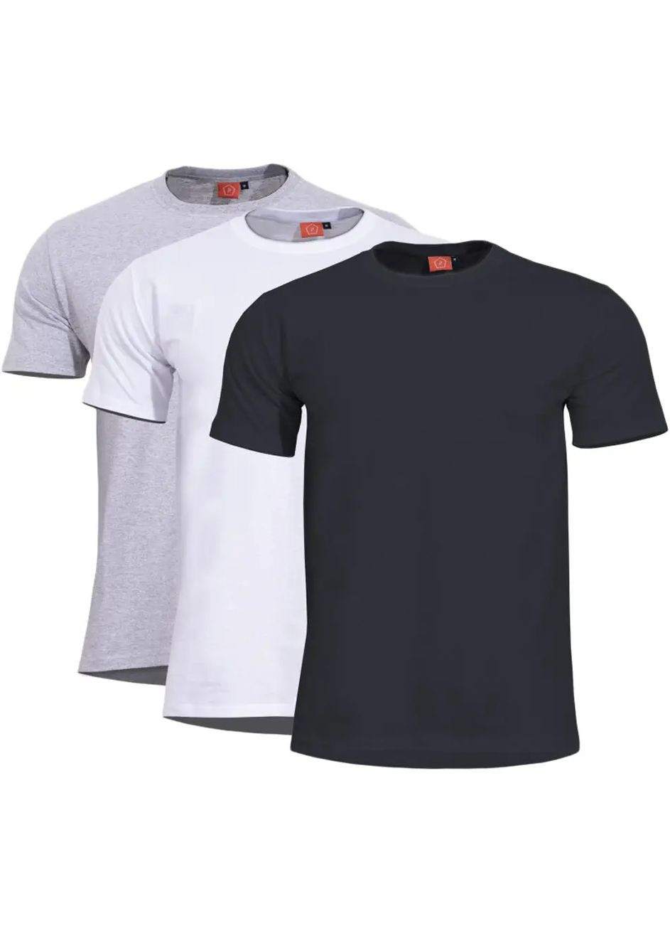 Комбинированная набор футболок orpheus t-shirts черный / белый / серый Pentagon