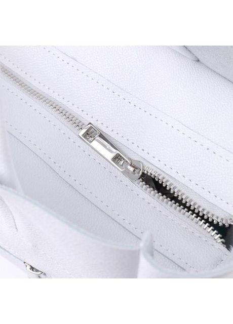 Сумка шоппер женская из натуральной кожи на плечо средняя Белый 39097 Shvigel (353302634)