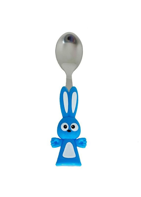 Детская ложка "Зайка" MGZ-0105-1 металлическая 13 см No Brand (362571061)