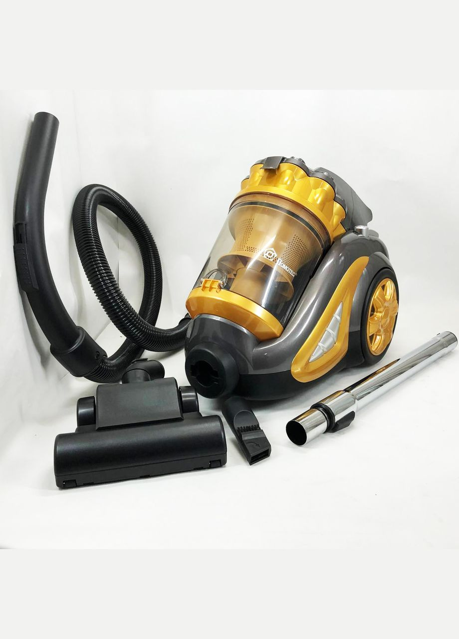 Пылесос для сухой уборки с турбощеткой MS-4408 3600 Вт без мешка циклонный колбовый контейнерный Domotec (364665439)