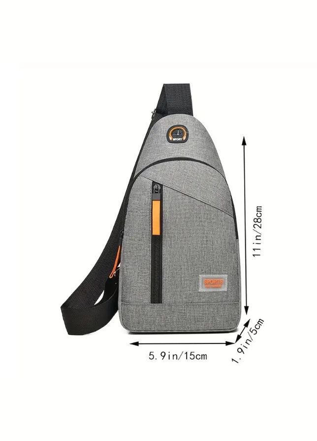 Нейлонова нагрудна сумка BJ502 Синій XJXN (323645352)