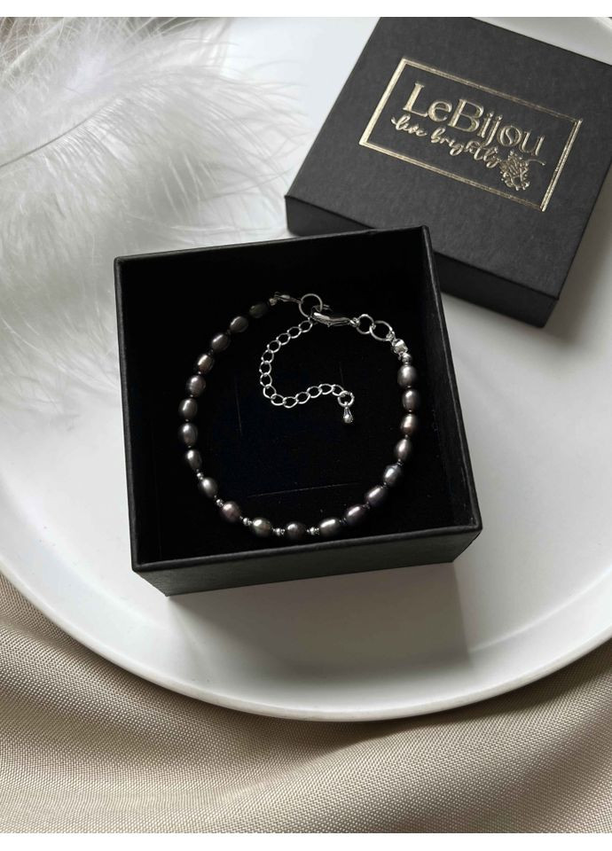 Браслет чорні перли 4696 LeBijou (367580544)