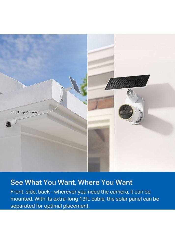 Wi-Fi камера + сонячна панель комплект Tapo C460 KIT TP-Link (370613374)