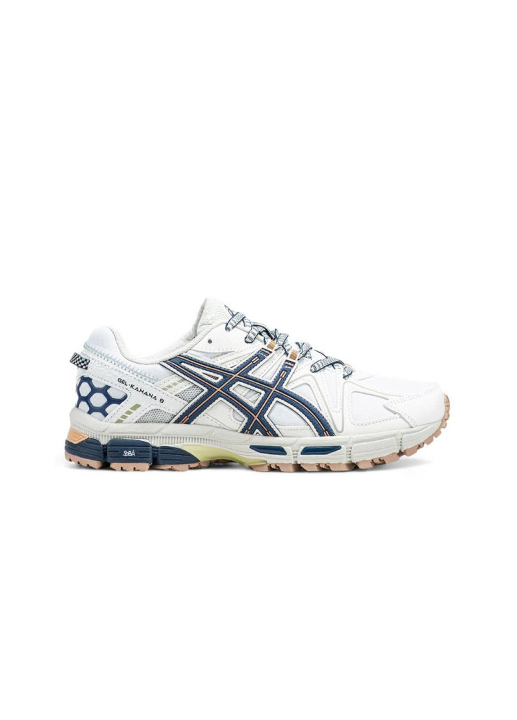 Бежевые кроссовки asics No Brand Gel-Kahana 8 Beige