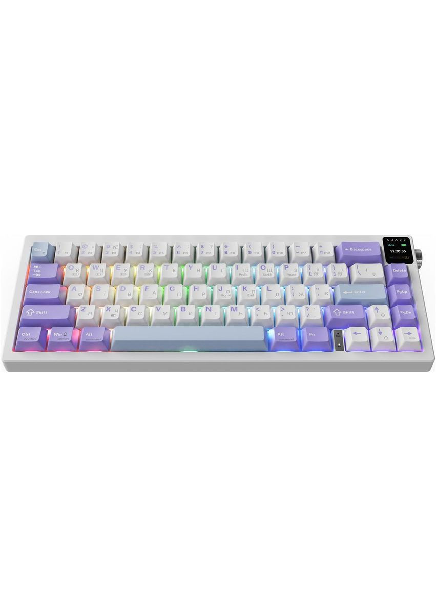 Клавиатура беспроводная AK650 Flying Fish Switch Purple (AK650-FF-PWB) Ajazz (356728808)