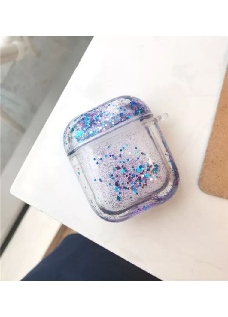 Чехол для наушников AirPods 1, 2 с блестками Trends Airpods 1/2 (360897069)