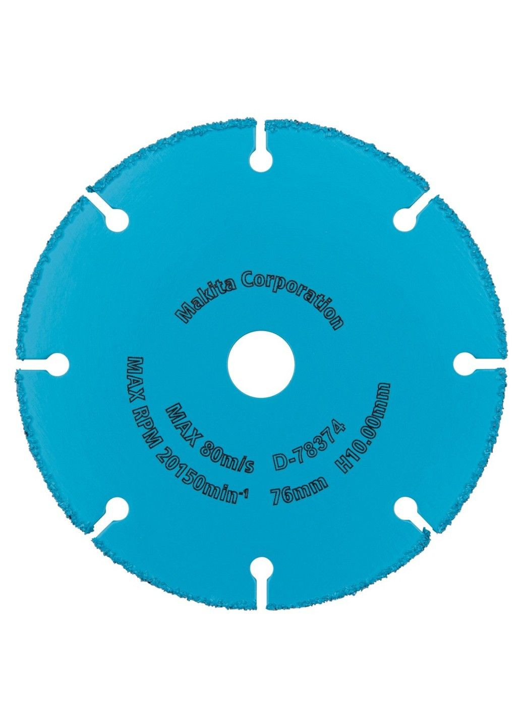 Диск из карбида вольфрама по бетону 76 х 10 мм для DMC300 (D-78374) Makita (351377754)