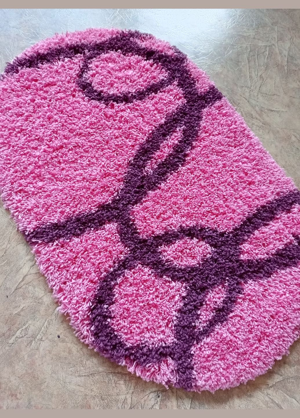 Килим 0,8x1,5 Туреччина Konfetti Carpet SHAGGY GOLD (329186904)