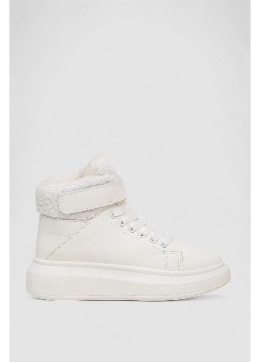 Кроссовки женские зимние на меху,, 248RA2253 Ager белые всесезоны (369971964)