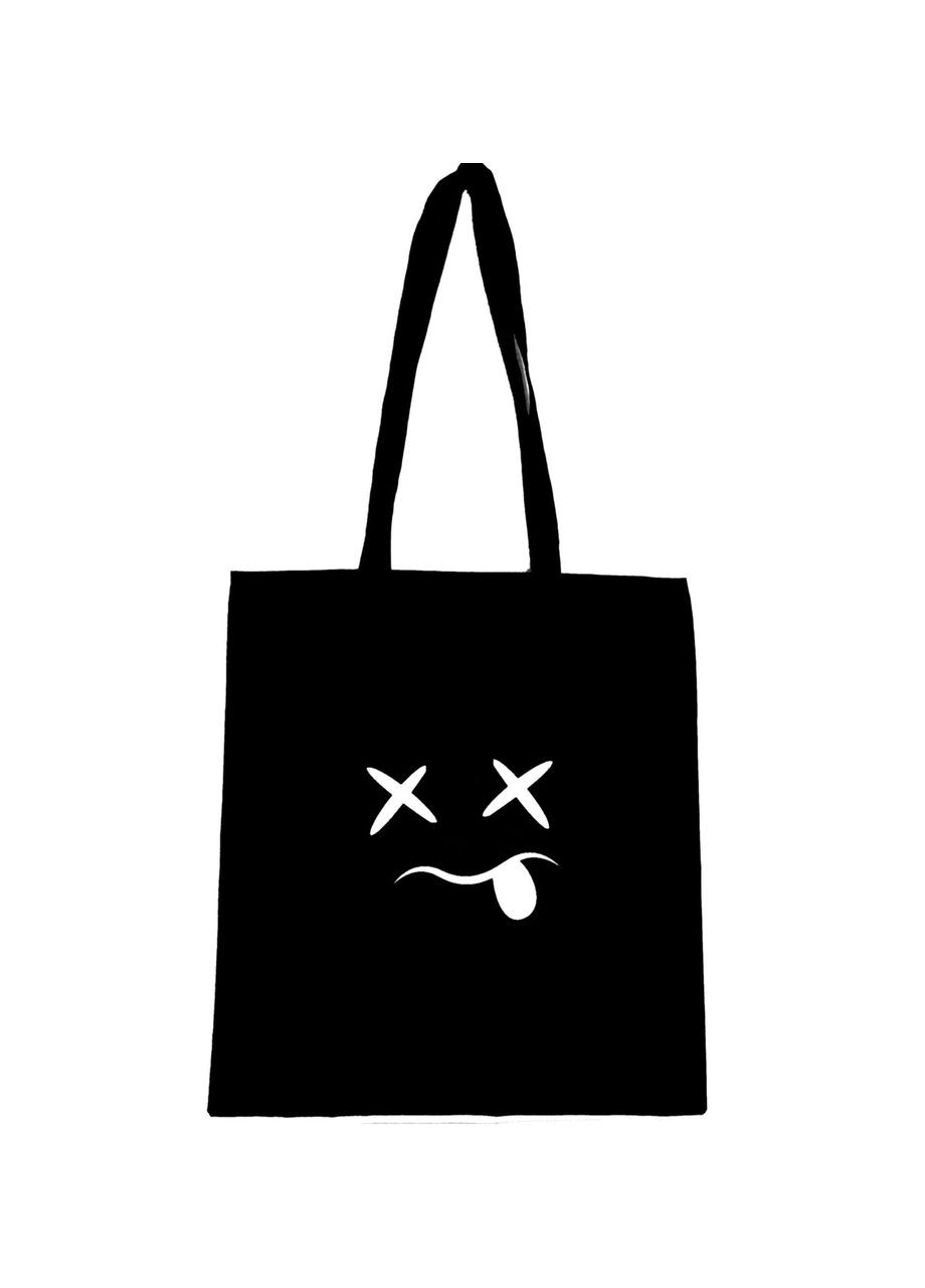 Еко сумка шопер торба з принтом " Смайл, smile " Handmade (292713965)